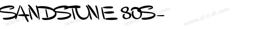 SANDSTUNE 80S字体转换